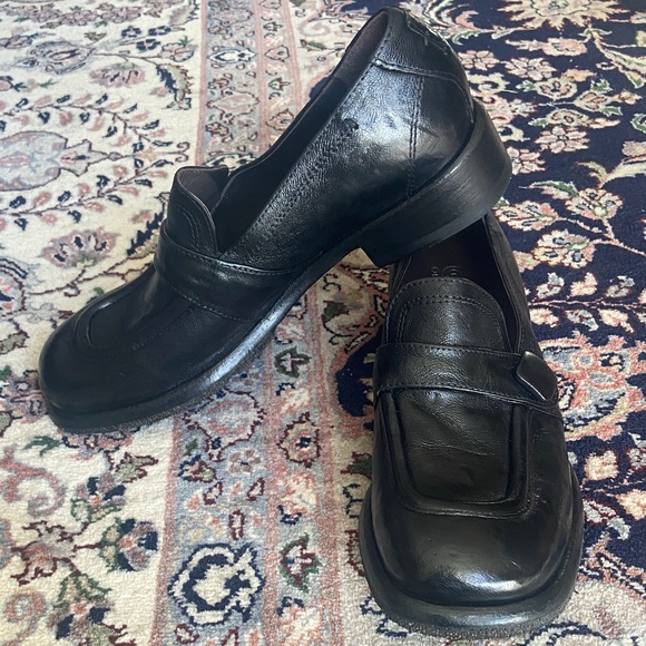 Untamed Street Ives Urban Slip On Shoe Penny Loafers  Classic Black Leather - Picture 9 of 15